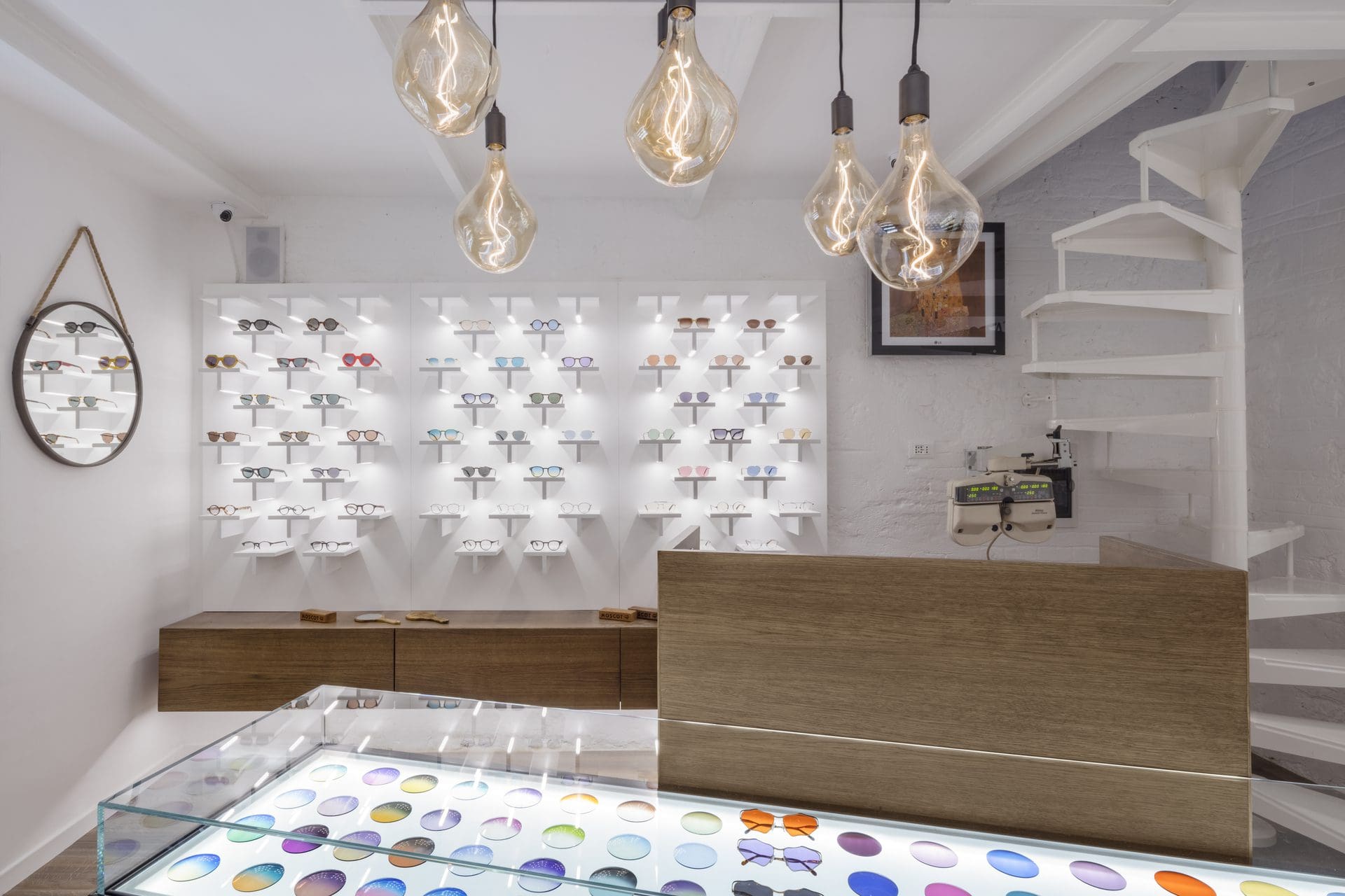 Negozio Ottica a Napoli Design Moderno Progetto PiùStore